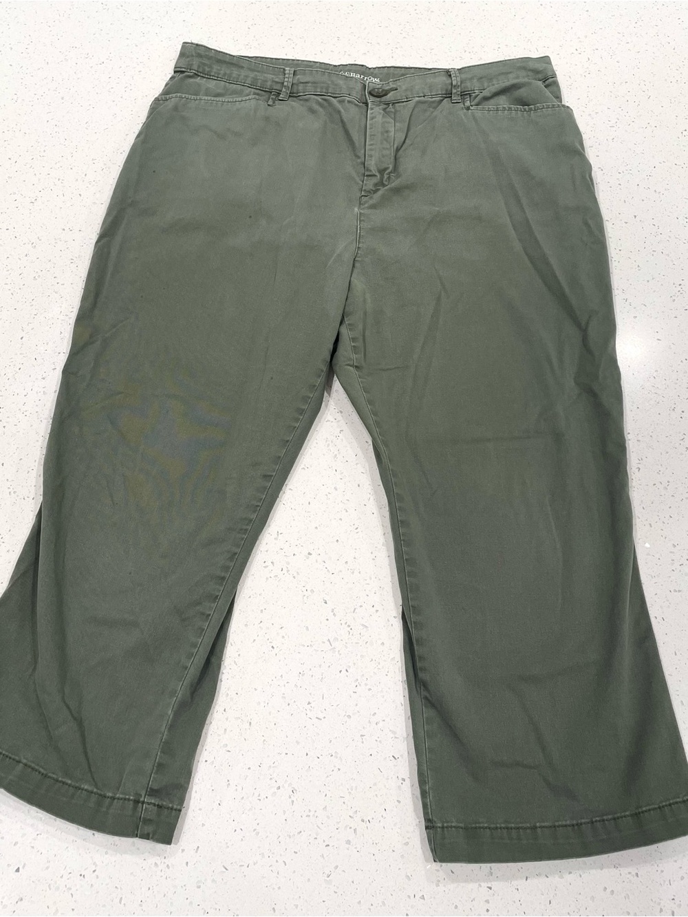 croft & barrow Olive-Style Women's Capris